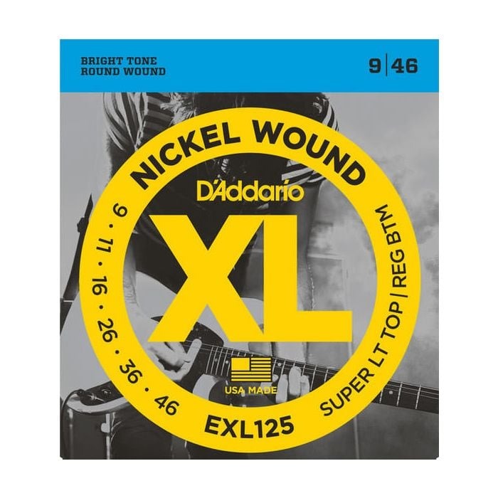 Strings for electric EXL125 Nickel Wound, Super Light, 09-46
