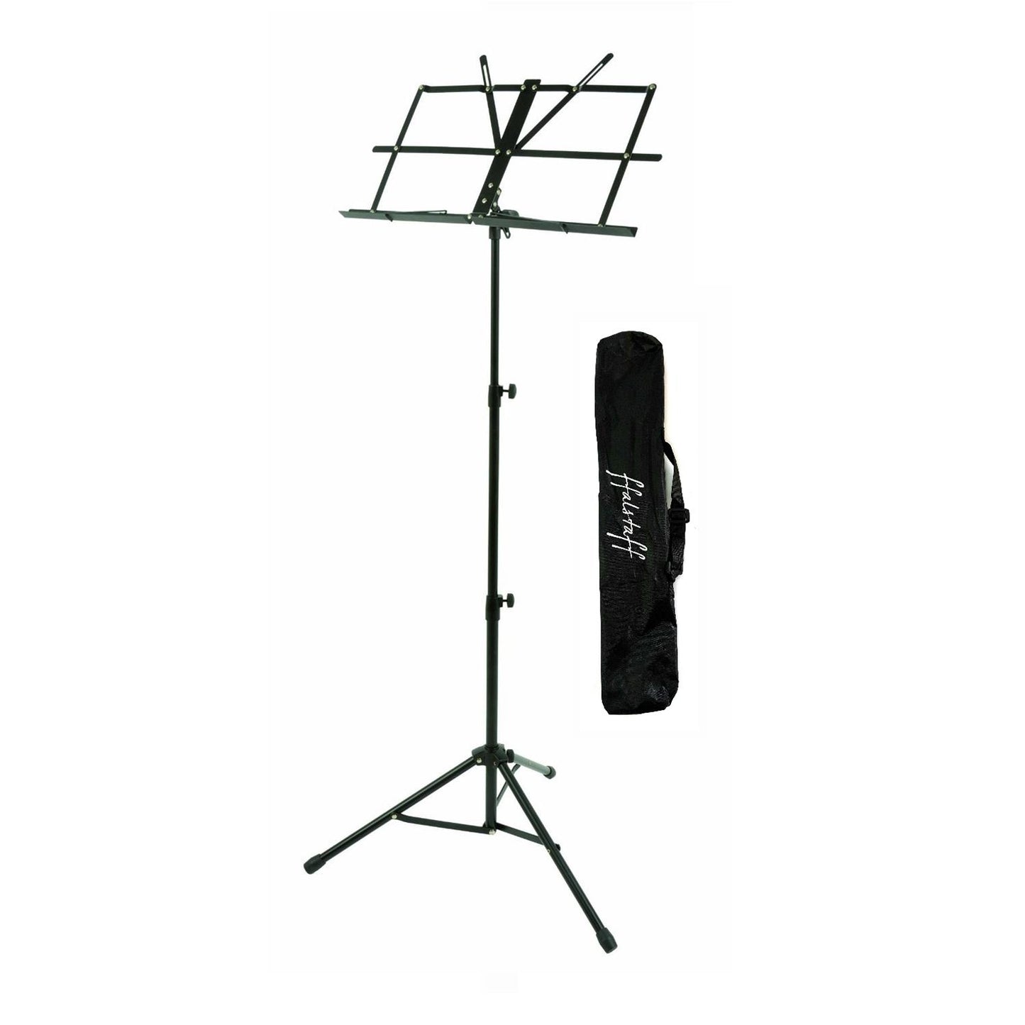 Collapsible Music Stand with Reinforced Tubing (with Bag)
