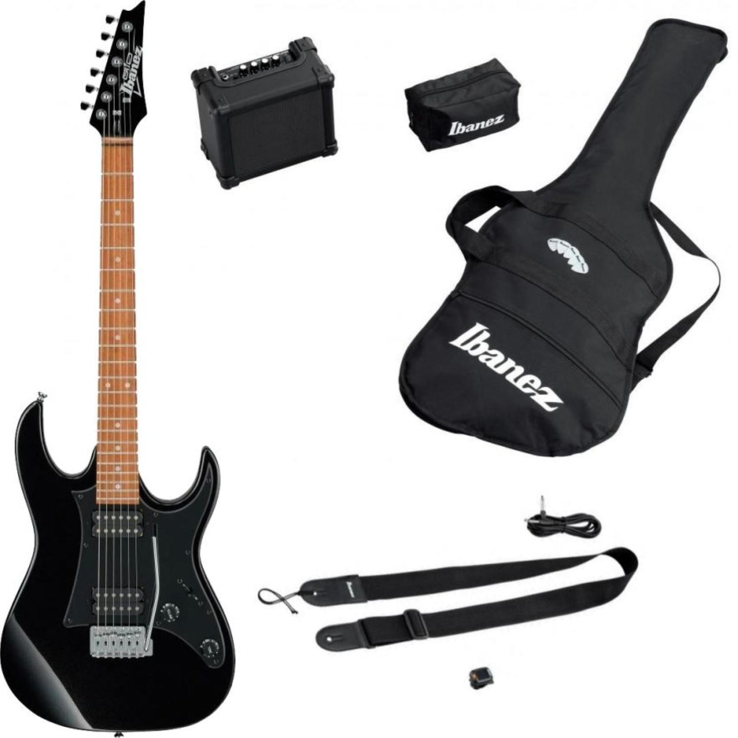 IBANEZ IJRX20-BKN Kit Chitarra Elettrica (Black Night)