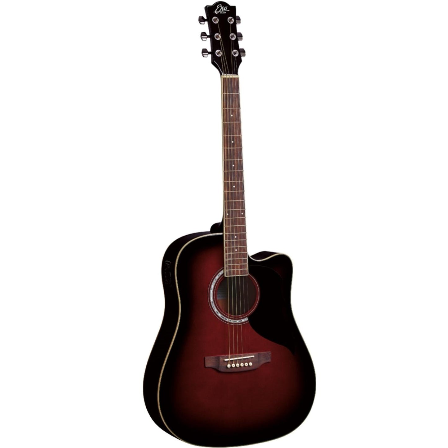 EKO Ranger CW EQ Red Sunburst Chitarra Acustica Elettrificata Red Sunburst