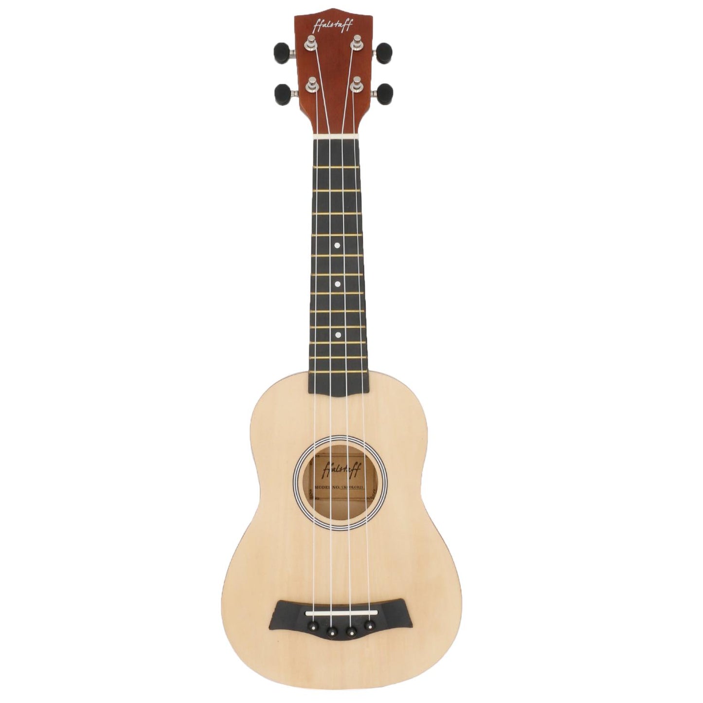 ffalstaff Ukulele Soprano 21" Superior Satinato con borsa (Natural)