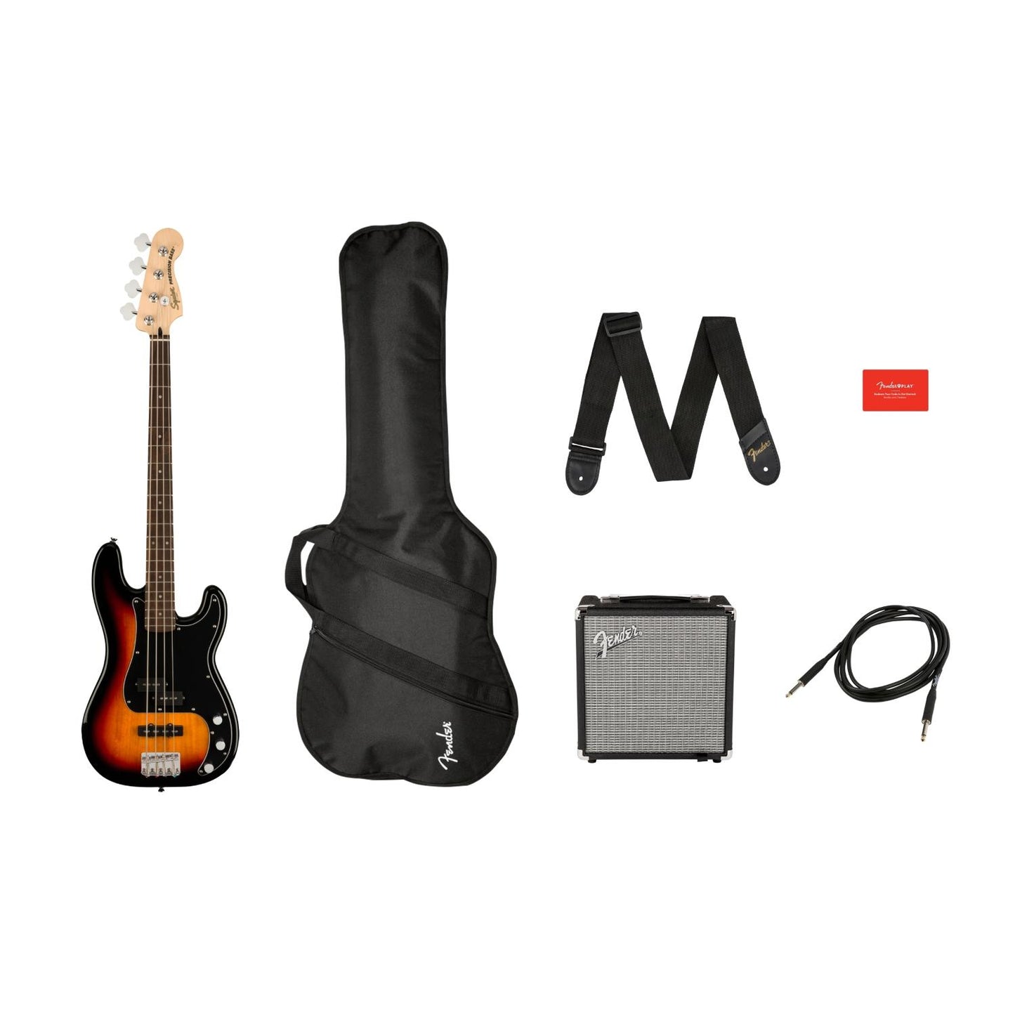 Basso FENDER Squier Affinity Precision Bass Pack (Basso+ Ampli + Accessori)