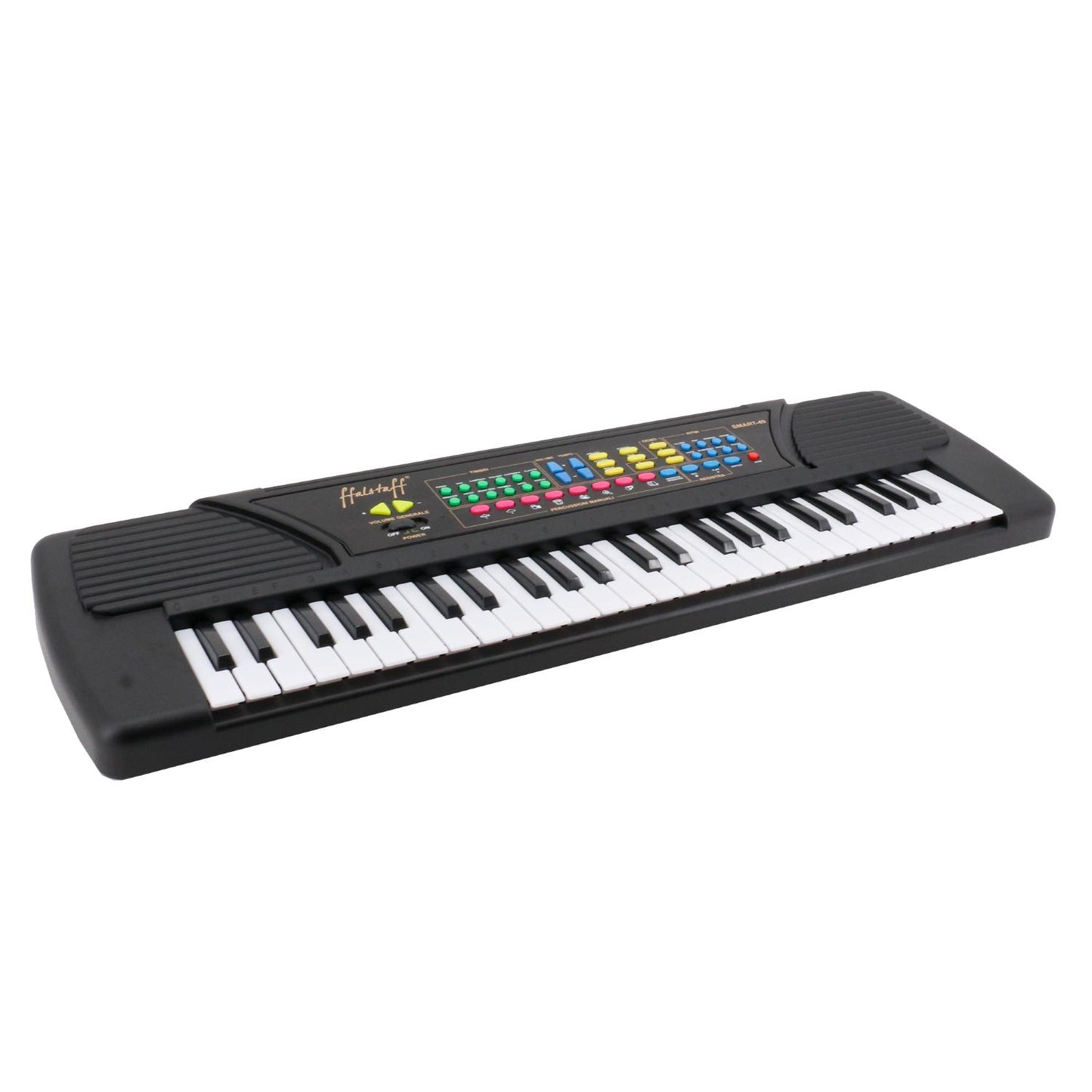 ffalstaff Tastiera Elettronica 49 tasti per uso Ludico (alimentatore incluso)