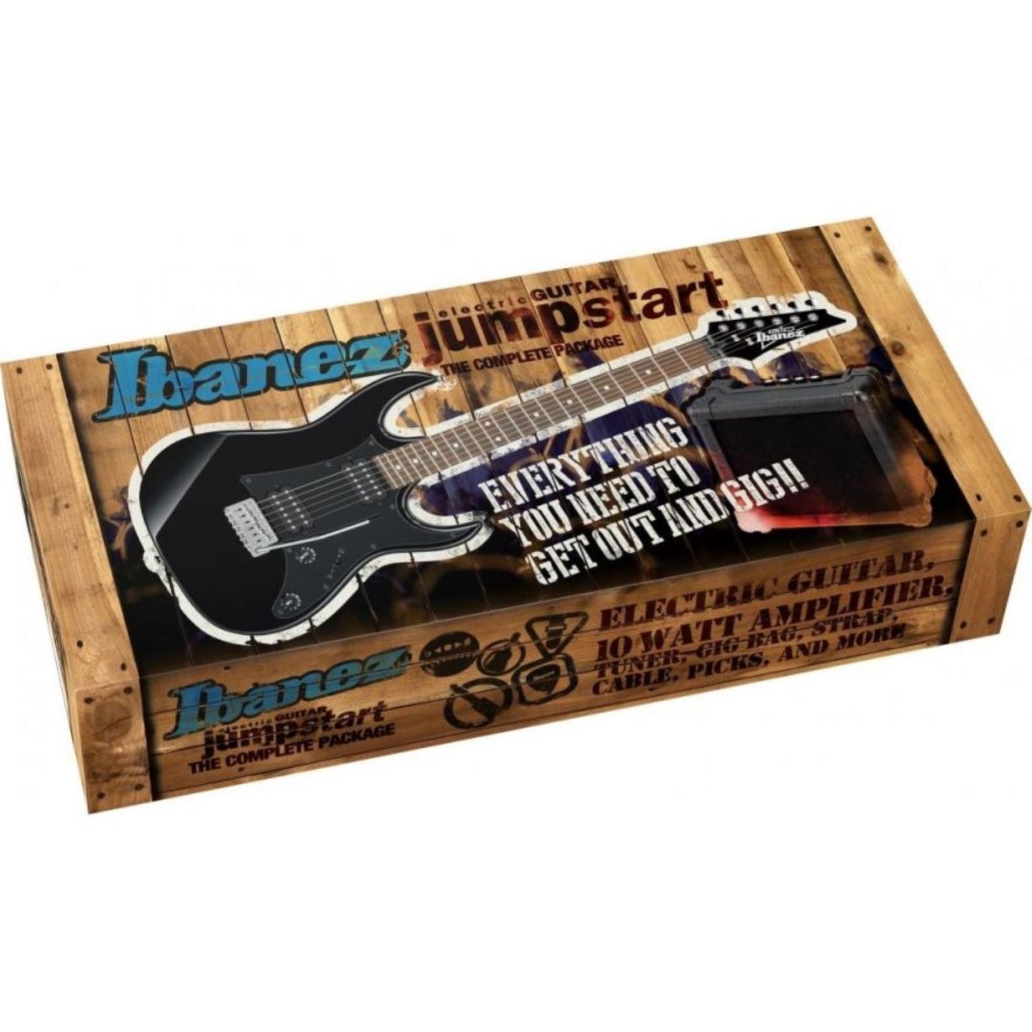 IBANEZ IJRX20-BKN Kit Chitarra Elettrica (Black Night)