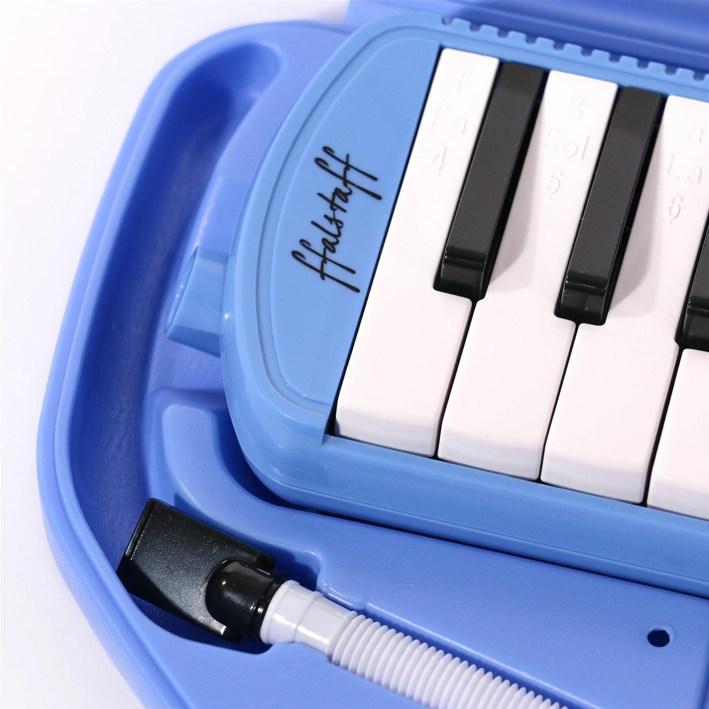 Melodica 32 Tasti Tipo Angel con Custodia Rigida (Blu)