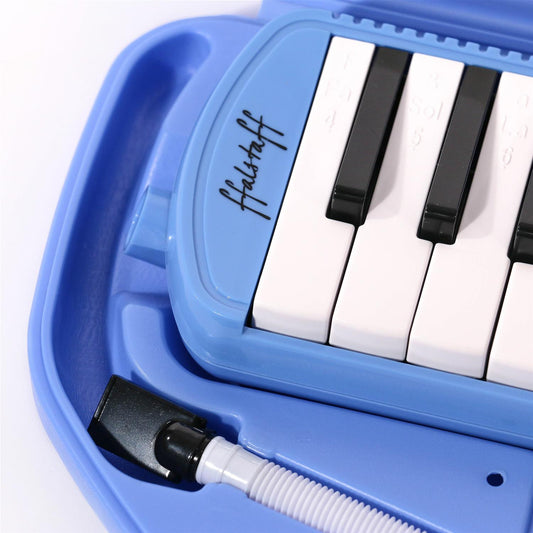 Melodica 32 Tasti Tipo Angel con borsa Rigida (Blu)