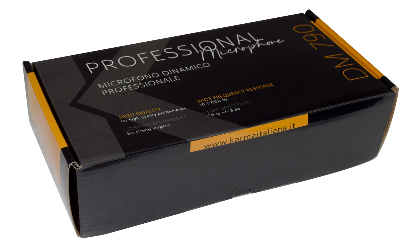 Microfono dinamico professionale KARMA DM 790