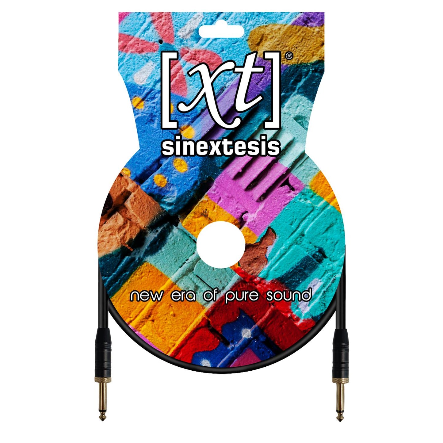 SINEXTESIS Cavo Jack - Jack Connettori con Blocco 3 mt. 90 "Professional Series"
