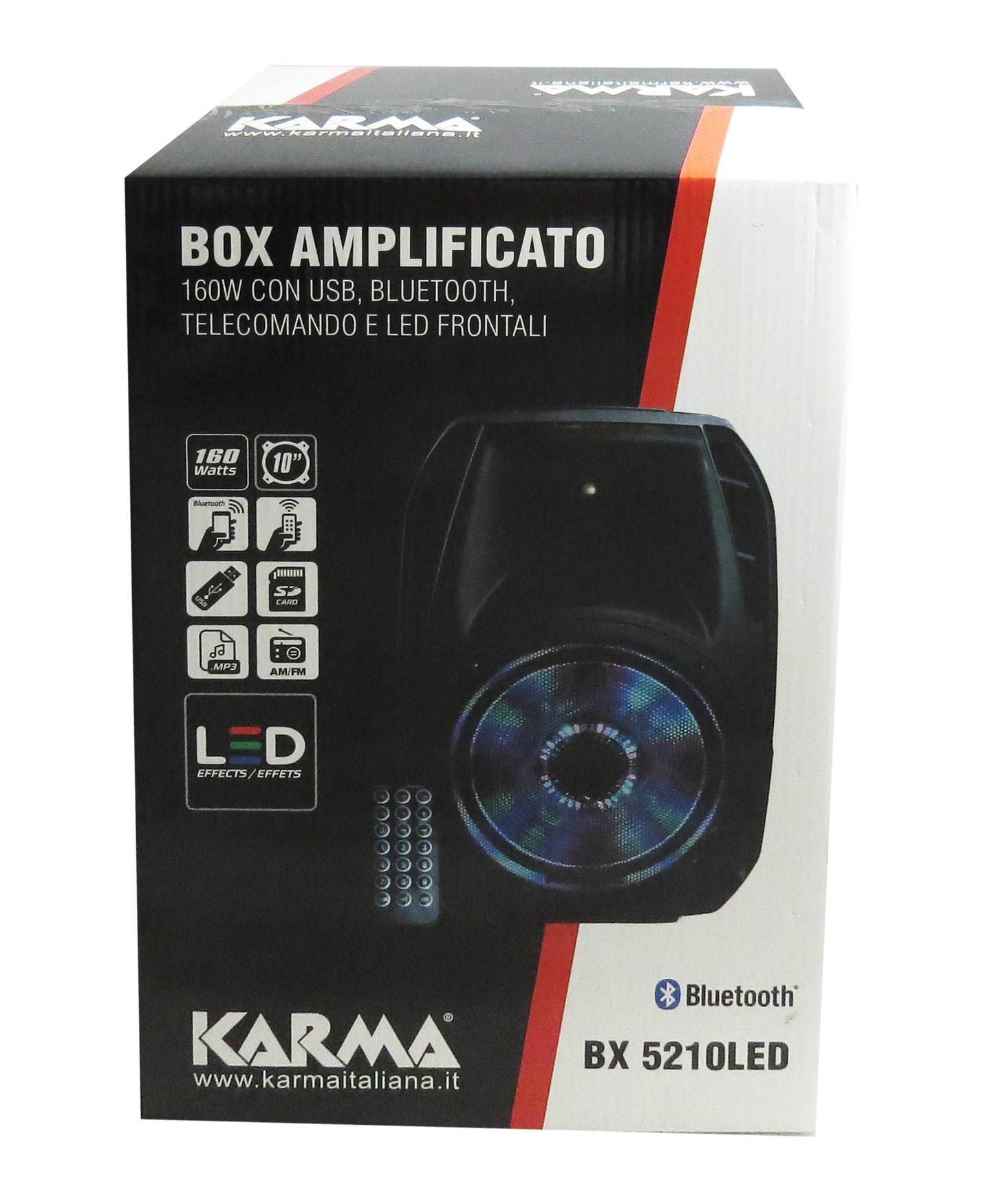Karma Cassa Amplificata BX 5210LED