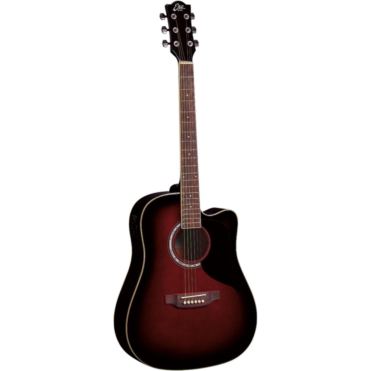 EKO Ranger CW EQ Red Sunburst Chitarra Acustica Elettrificata Red Sunburst