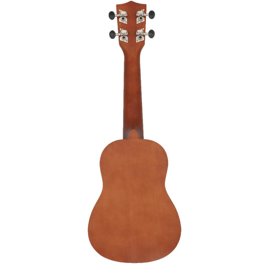 Soprano Ukulele 21" Superior Satin with bag (Natural)