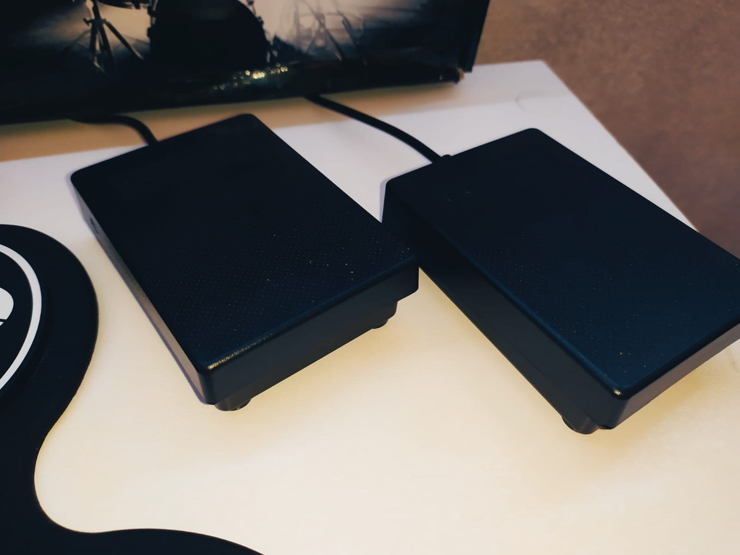 Batteria Elettronica Stereo Portatile con 7 Pad e 2 Pedali - USB - Esposizione Negozio