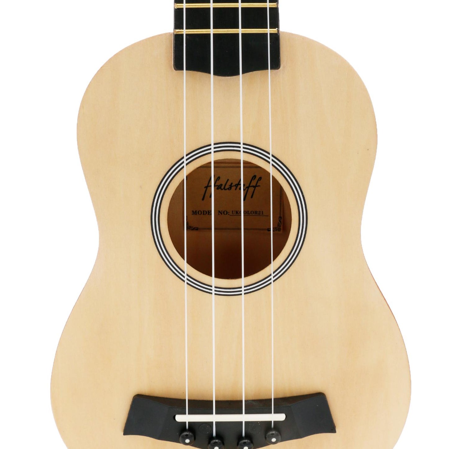 ffalstaff Ukulele Soprano 21" Superior Satinato con borsa (Natural)