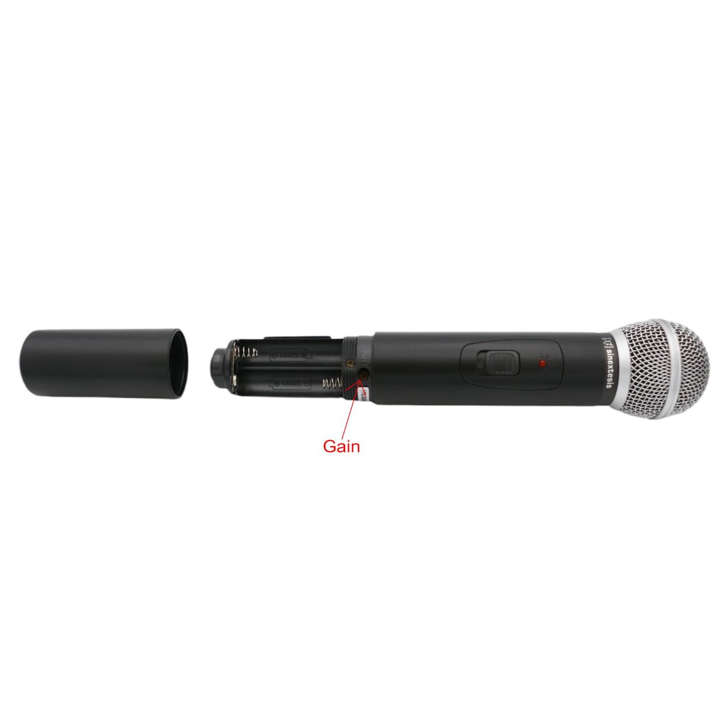 Radiomicrofono SINEXTESIS VHF Doppio Palmare 175.5 MHz - 197.150 MHz