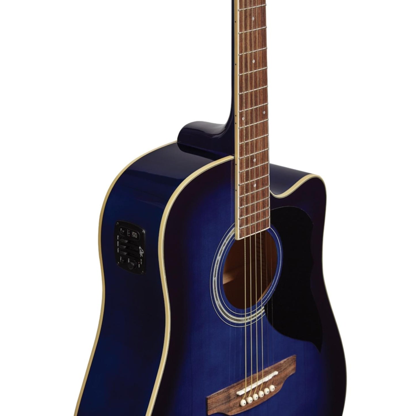 EKO Ranger CW EQ Blue Sunburst Chitarra Acustica Elettrificata Blue Sunburst