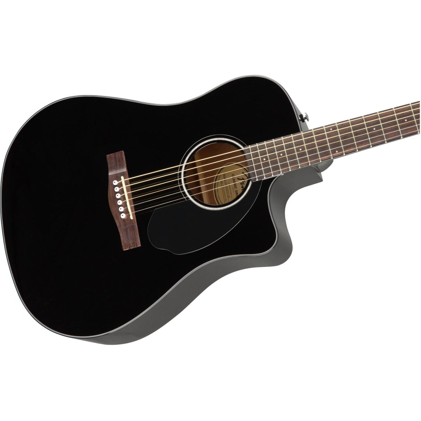 Chitarra Acustica Elettrificata (Black) FENDER CD-60SCE