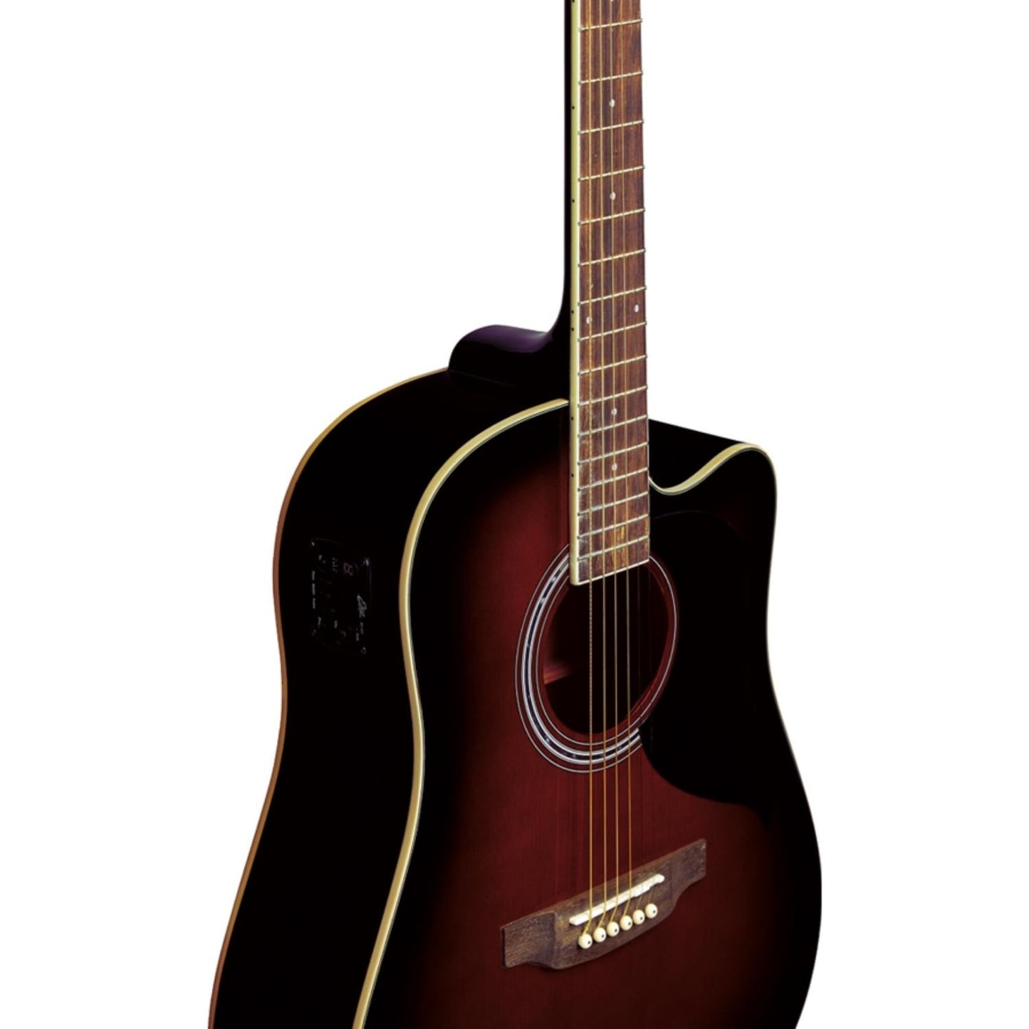 EKO Ranger CW EQ Red Sunburst Chitarra Acustica Elettrificata Red Sunburst