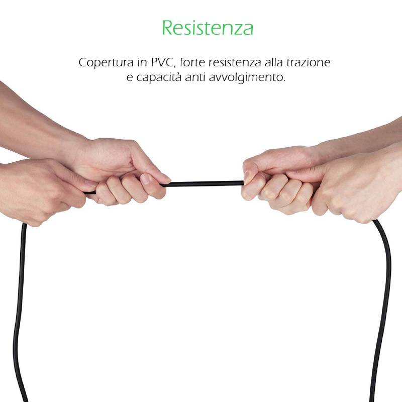 Copia del SINEXTESIS Cavo 1x Mini Jack Stereo 3,5 mm - 2x RCA 3 mt.