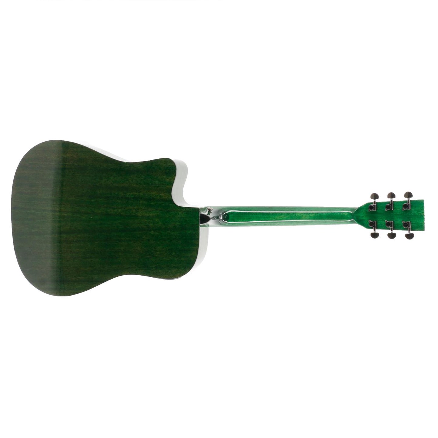 Chitarra Acustica Elettrificata Cutwaycon Top in Abete (Pastel Green) ffalstaff CD60