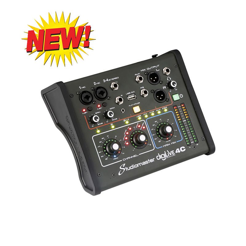 MIXER STUDIOMASTER DIGILIVE 4C COMPACT DIGITAL MIX