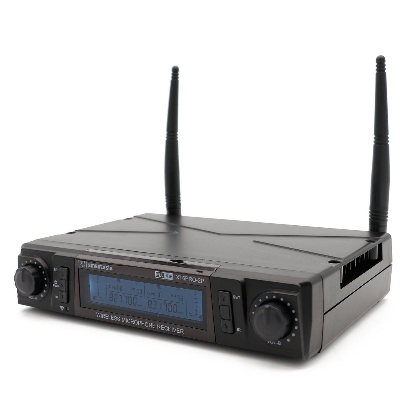 Radiomicrofono PROFESSIONALE UHF doppio Palmare con sintonizzatore PLL (16 Canali) (copia)