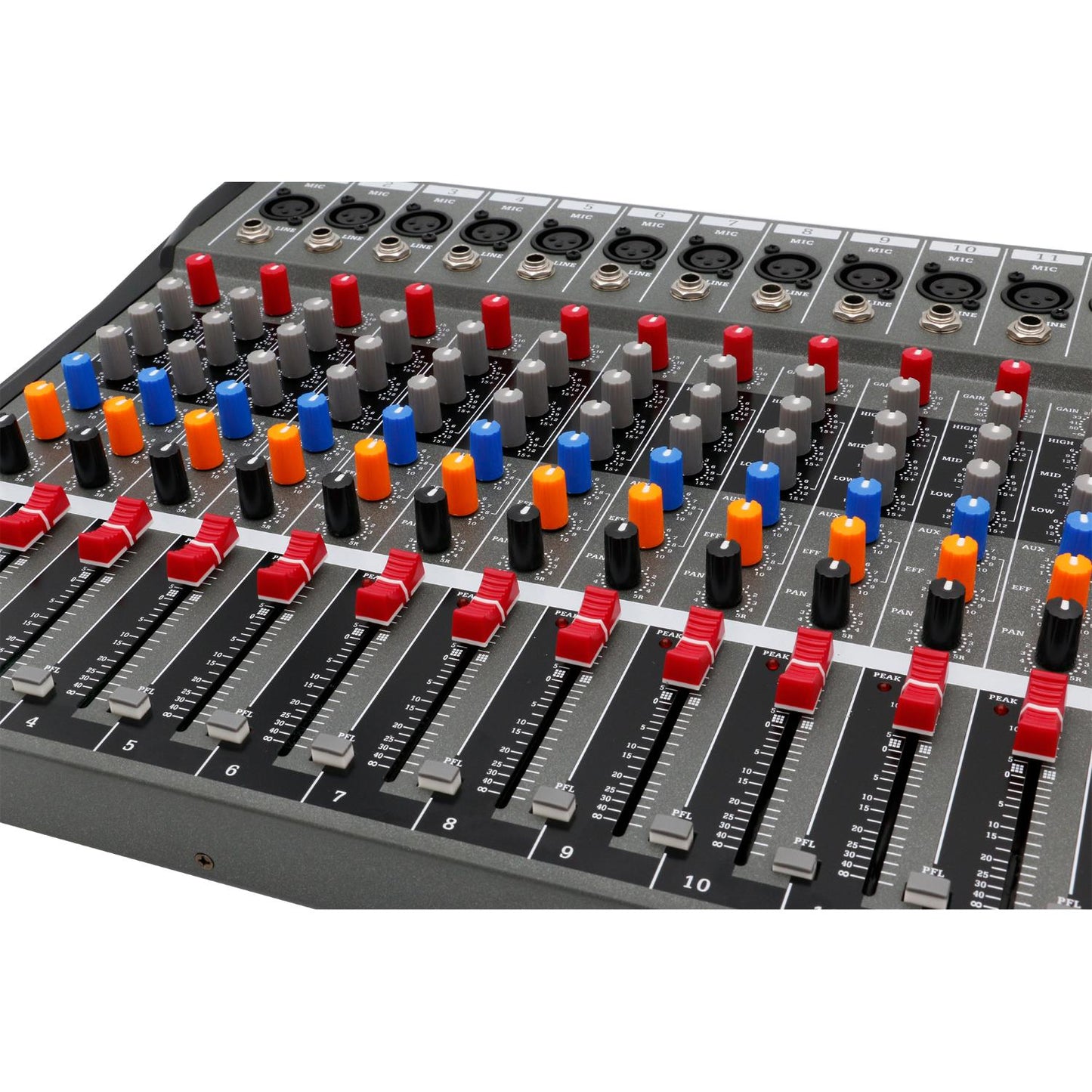 Mixer/Scheda Audio 16 canali (reali) MP3 USB Bluetooth con effetti