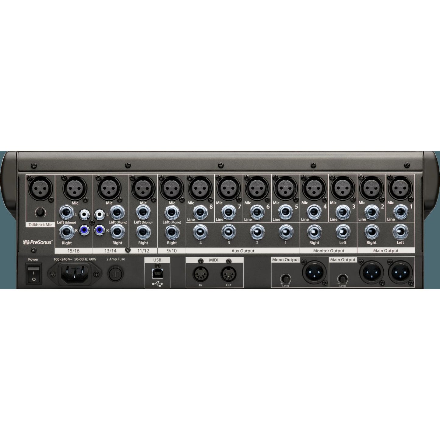 PRESONUS StudioLive 16.0.2 USB Mixer Digitale USB 16 Canali