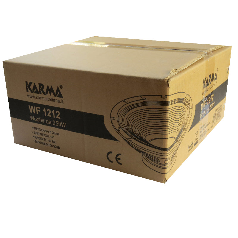 Woofer da 250W a 8 Ohm KARMA WF 1212