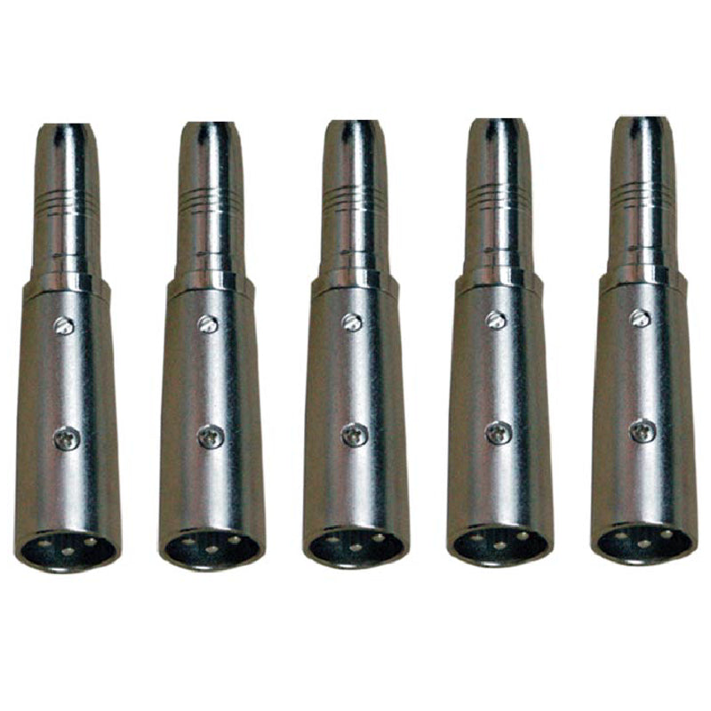 Adattatori audio 5x XLR m/presa JACK 6.3mm mono KARMA CA 8233