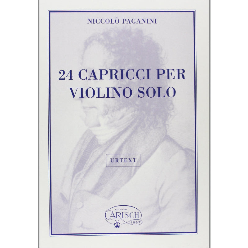24 capricci op. 1. Per violino solo. Ediz. urtext. Spartito Copertina flessibile