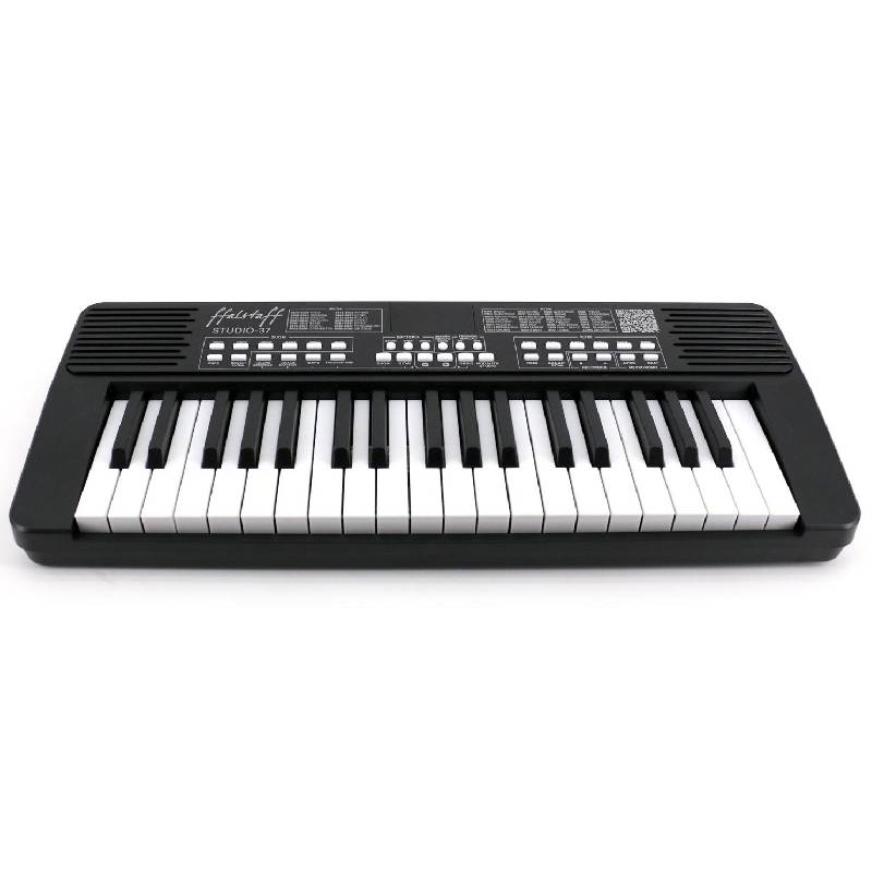 ffalstaff Tastiera elettronica ricaricabile 37 tasti per uso Scolastico "Italian Design" con 200 Suoni, 200 Ritmi, 50 Brani dimostrativi