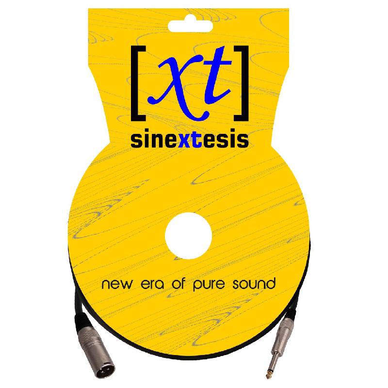 SINEXTESIS Cavo XLR Maschio - Jack Sbilanciato 5 mt.