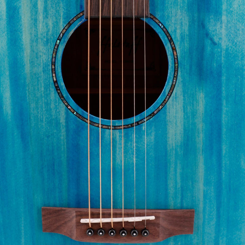 Chitarra Acustica con Top in Abete (Pastel Blue) ffalstaff CD60