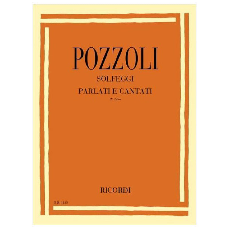 ETTORE POZZOLI - SPOKEN AND SUNG SOLFEGGI VOL. 2