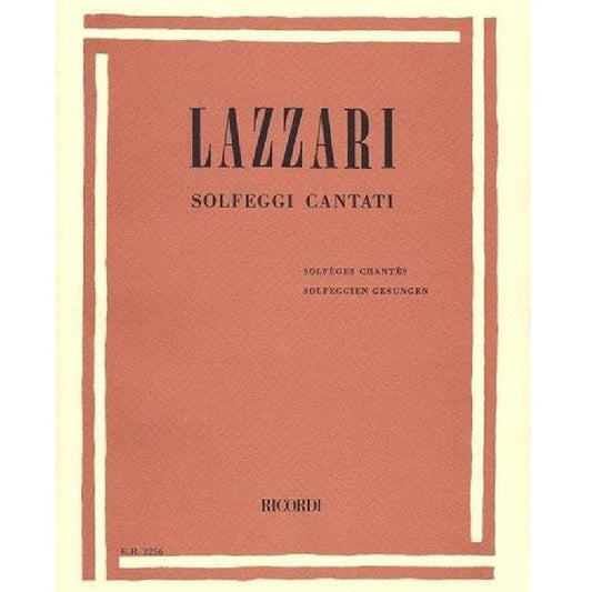 A. LAZZARI - SOLFEGGI CANTATI