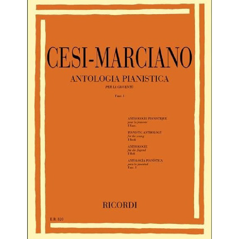 CESI-MARCIANO PIANO ANTHOLOGY VOL. 1