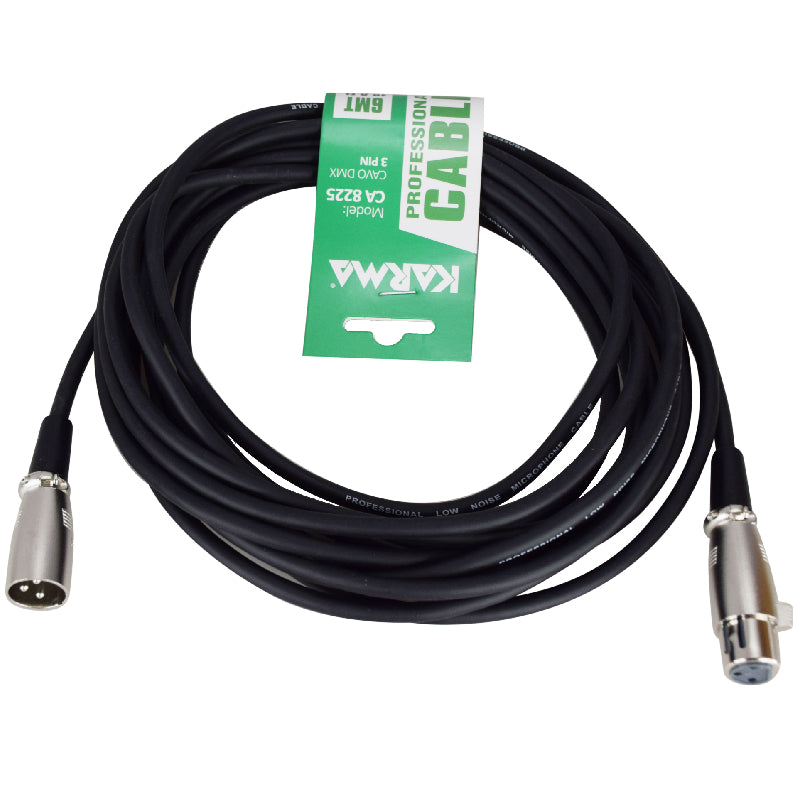 Cavo audio XLR M/ XLR F 6mt - CA 8225