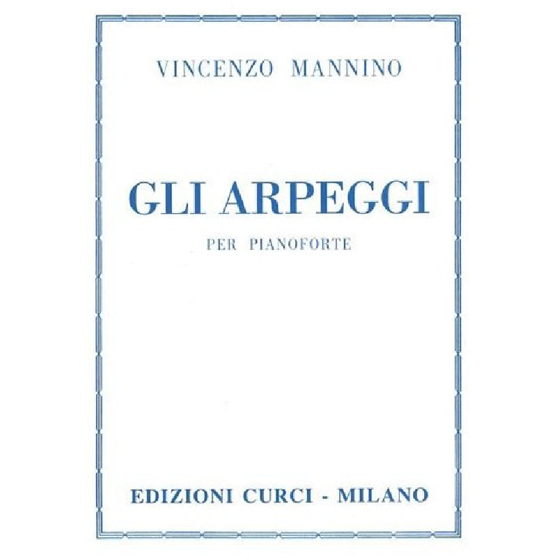 GLI ARPEGGI - VINCENZO MANNINO - PIANOFORTE