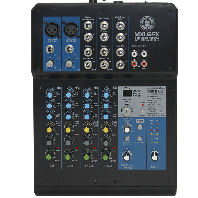 Mixer Topp Pro MXi.6FX 6 canali