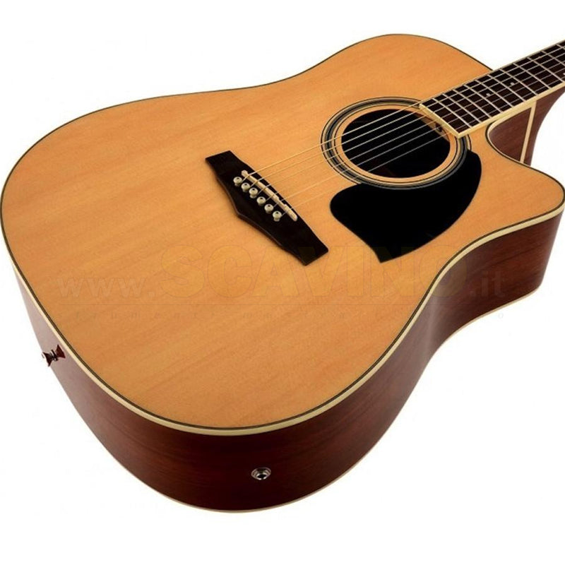 CHITARRA ACUSTICA ELETTRIFICATA NATURAL IBANEZ PF15ECE-NT
