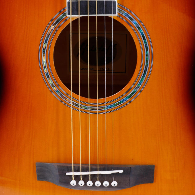 Chitarra Acustica con Top in Abete (Sunburst) ffalstaff FG414