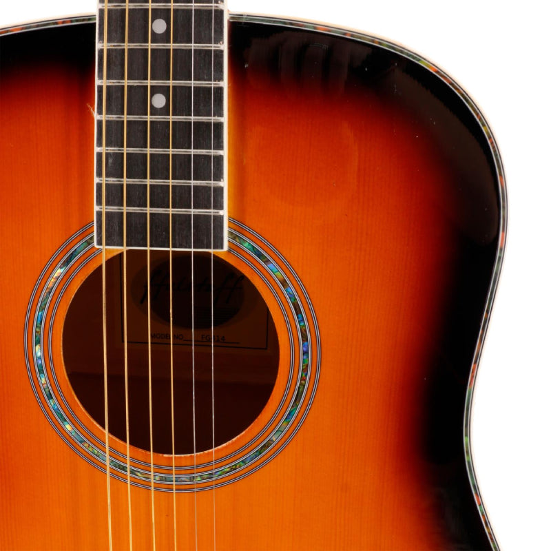 Chitarra Acustica con Top in Abete (Sunburst) ffalstaff FG414