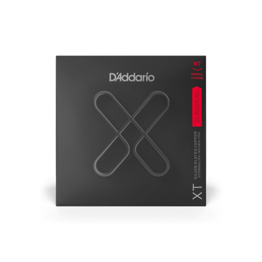 Corde in rame placcate argento per chitarra classica, tensione normale D'Addario XTC45