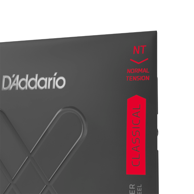 Corde in rame placcate argento per chitarra classica, tensione normale D'Addario XTC45