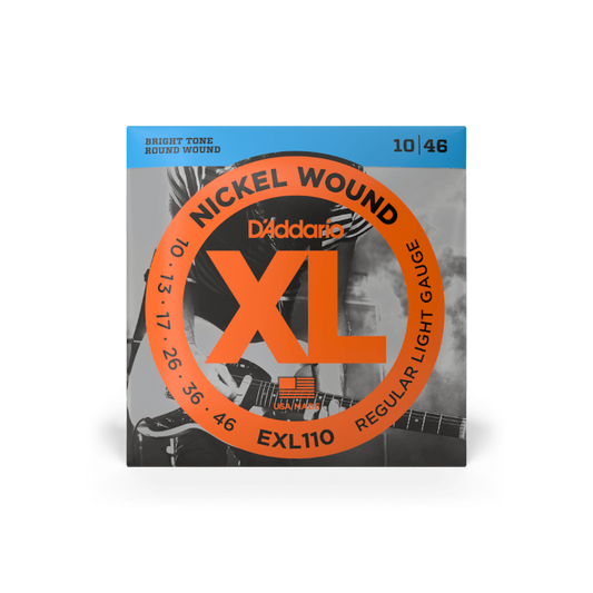 EXL110 Nickel Wound Electric Guitar Strings, Regular Light, 10-46