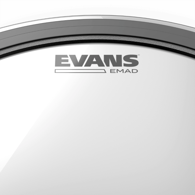 Pelle trasparente EVANS EMAD per grancassa, 20"
