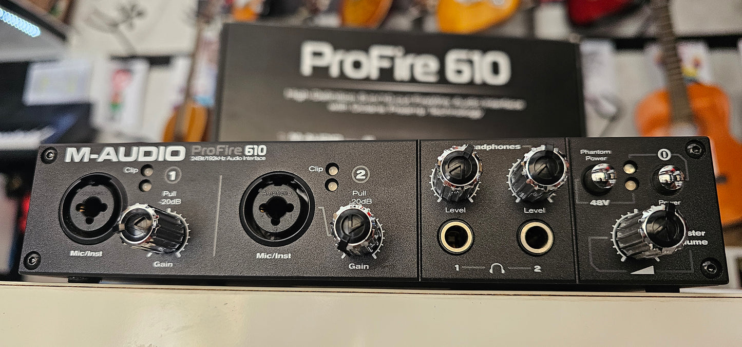 SCHEDA AUDIO - M-AUDIO ProFire 610 (USATO)