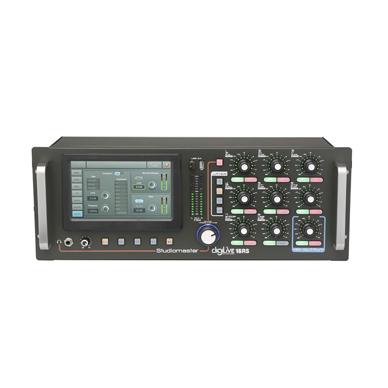 MIXER DIGITALE 12+2 STEREO STUDIOMASTER DIGILIVE 16RS