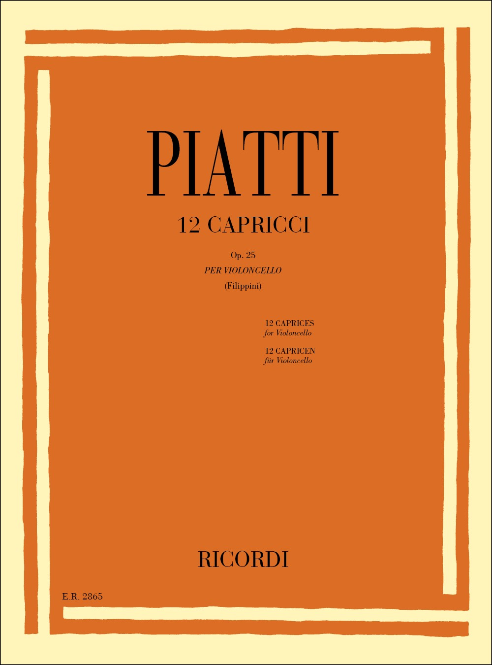 12 Capricci Op. 25