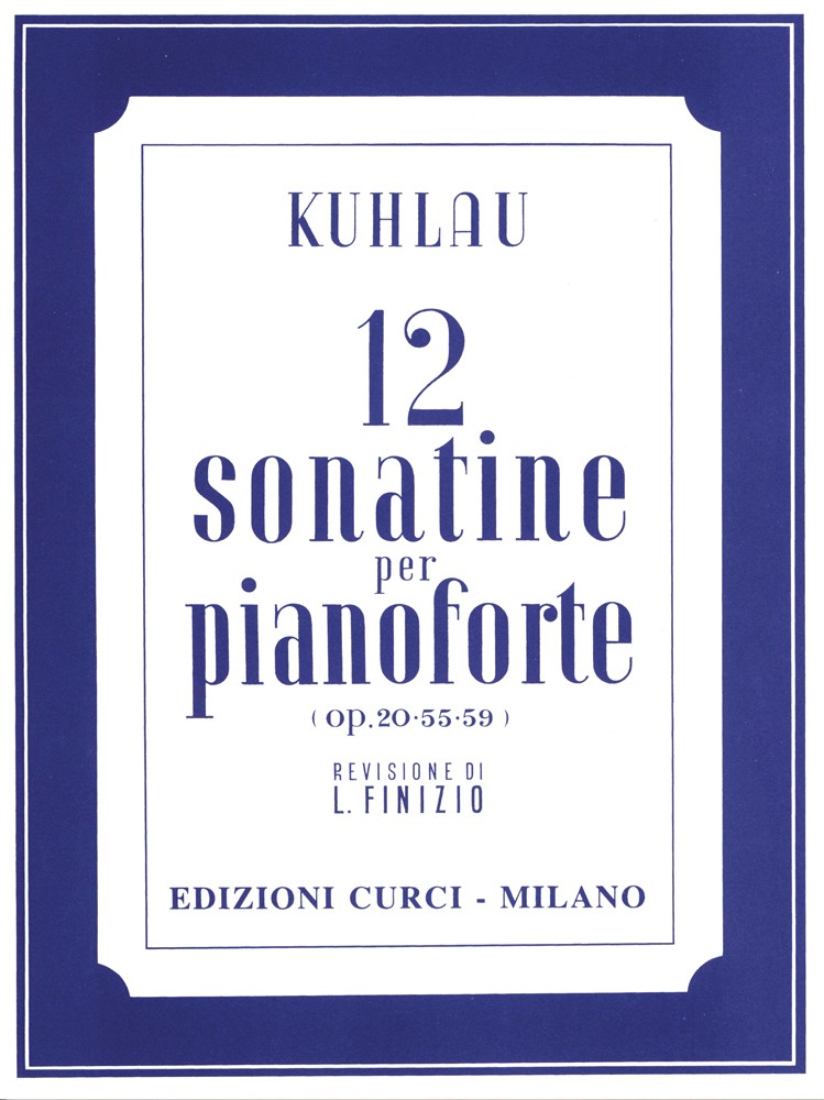 12 Sonatine Op 20 55 59 (Finizio )